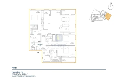 Apartamento T3 para Venda em Atouguia da Baleia