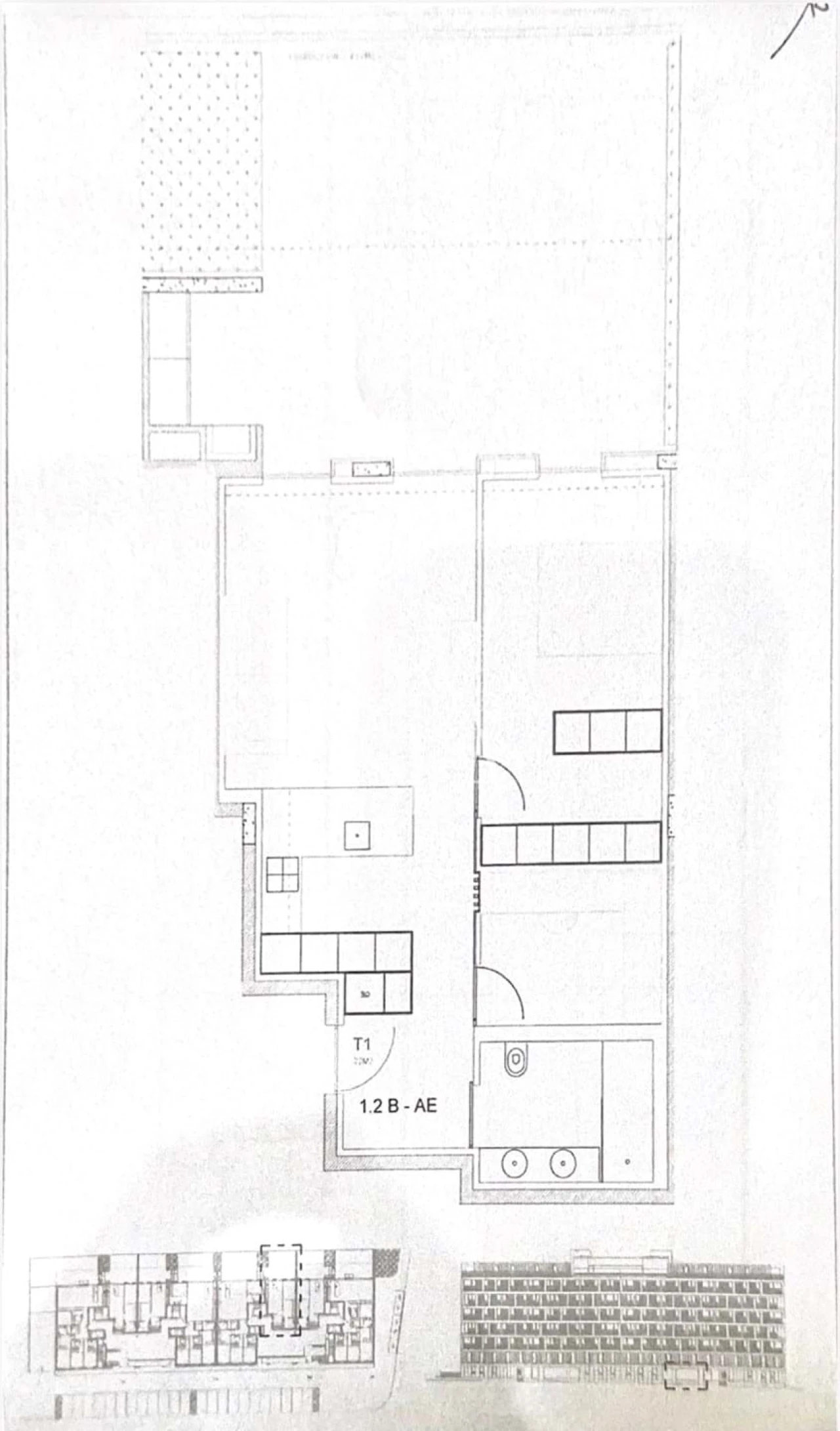 Apartamento T1 para Venda em Ramalde Planta 2