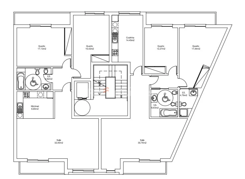 Terreno P/ Prédio para Venda em São João Baptista Foto 4