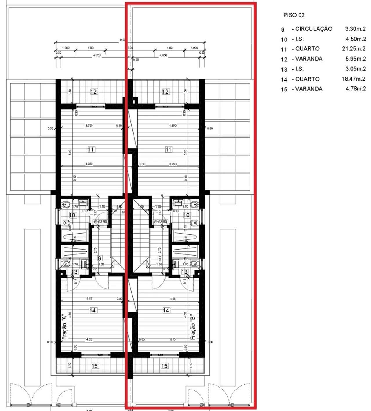 Moradia T3 para Venda em Fernao Ferro Planta 2