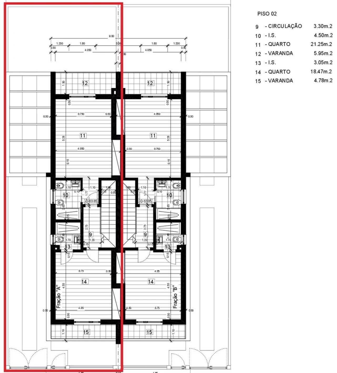 Moradia T3 para Venda em Fernao Ferro Planta 2