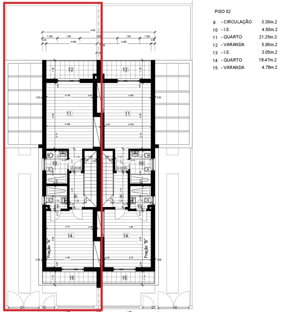 Moradia T3 para Venda em Fernao Ferro Planta 2