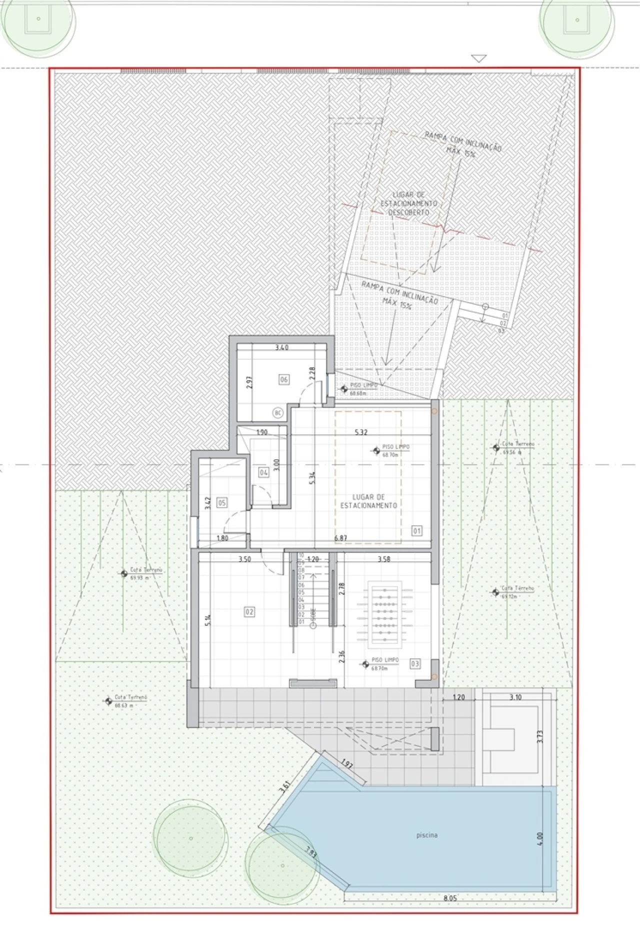 Moradia T4 para Venda em Santa Maria e São Miguel, São Martinho, São Pedro Penaferrim Planta 4