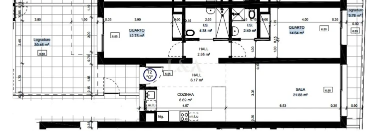 Apartamento T2 para Venda em Conceição e Cabanas de Tavira