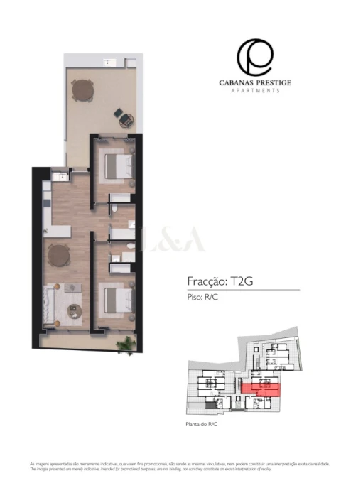 Apartamento T2 para Venda em Conceição e Cabanas de Tavira
