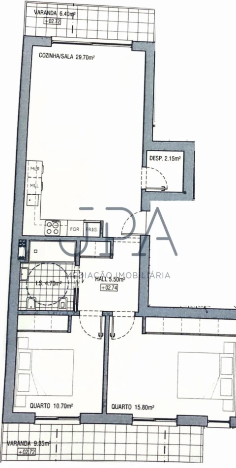 Apartamento T2 para Venda em Monte Gordo