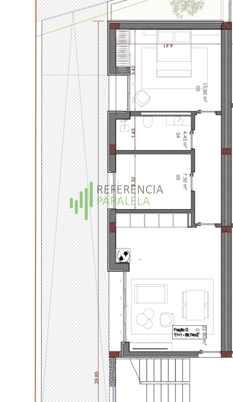 Apartamento T2 para Venda em Forjães