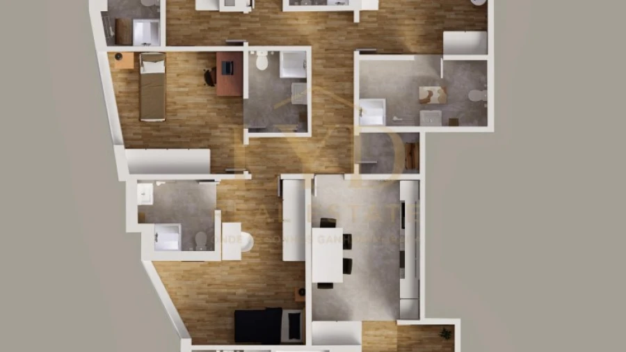 Apartamento T6 para Venda em Gandra