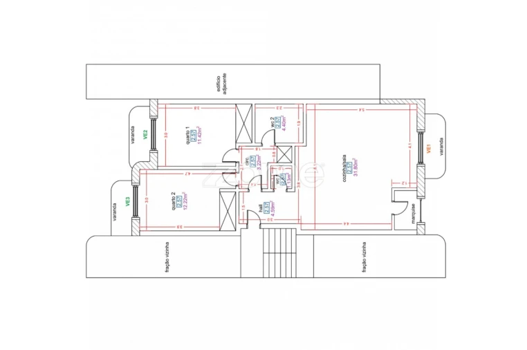 Apartamento T2 para Venda em Moreira Foto 21