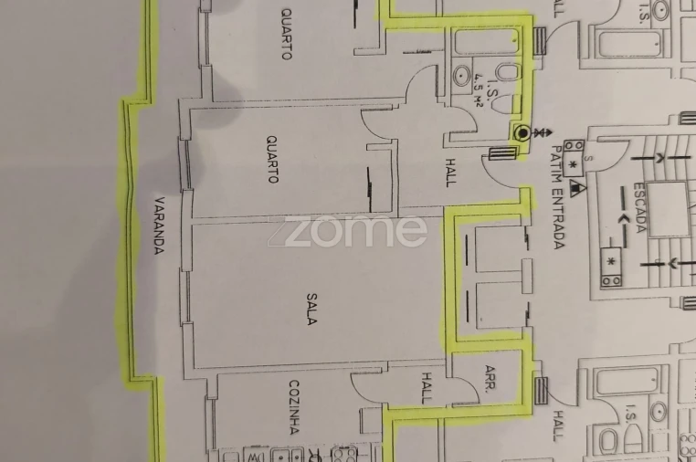 Apartamento T2 para Venda em Estômbar e Parchal Planta 1