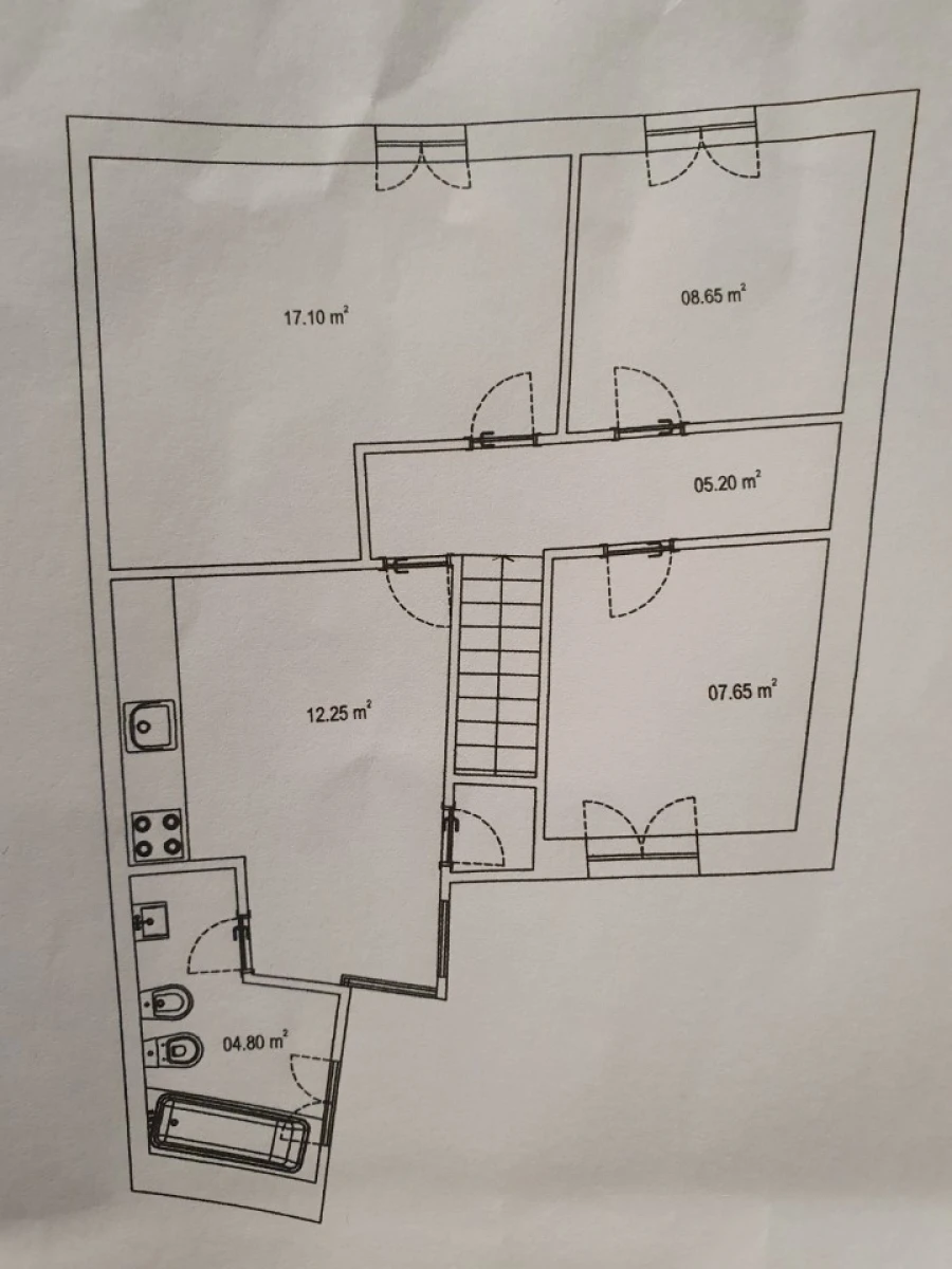 Apartamento T2 para Venda em Nazare Planta 1