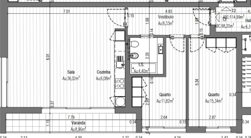 Apartamento T2 para Venda em Ericeira