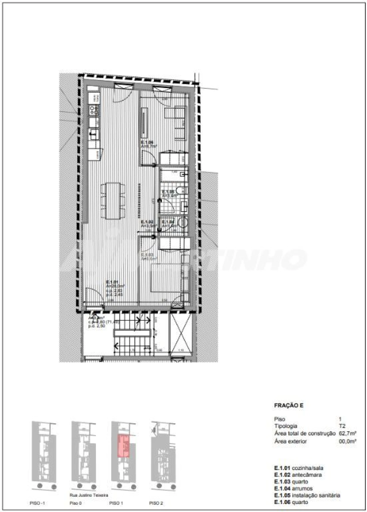 Apartamento T2 para Arrendamento em Campanhã Foto 14
