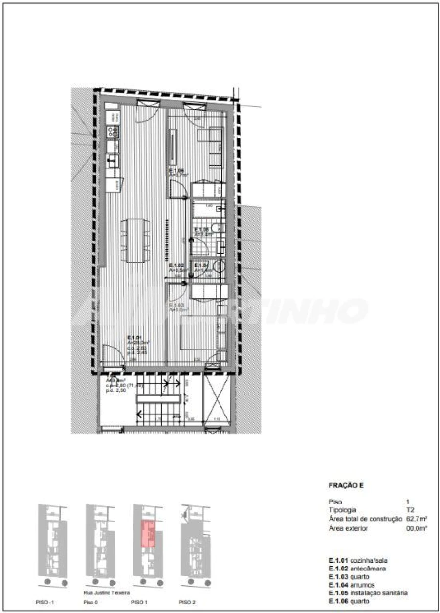 Apartamento T2 para Arrendamento em Campanhã Foto 14