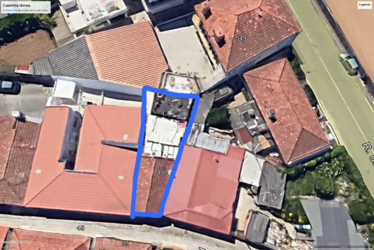 Moradia T2 para Venda em Castêlo da Maia Planta 1