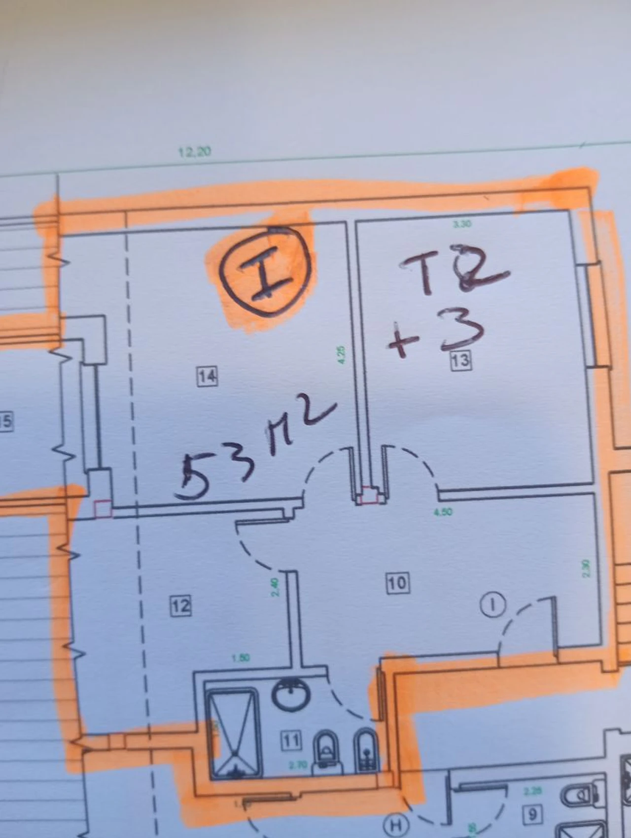 Apartamento T2 para Venda em Praia de Mira Planta 2