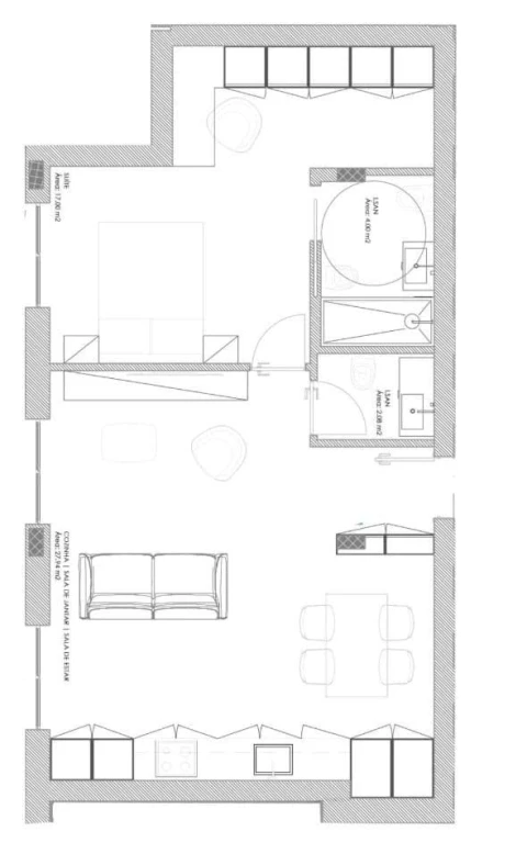 Apartamento T1 para Venda em Oliveira do Douro