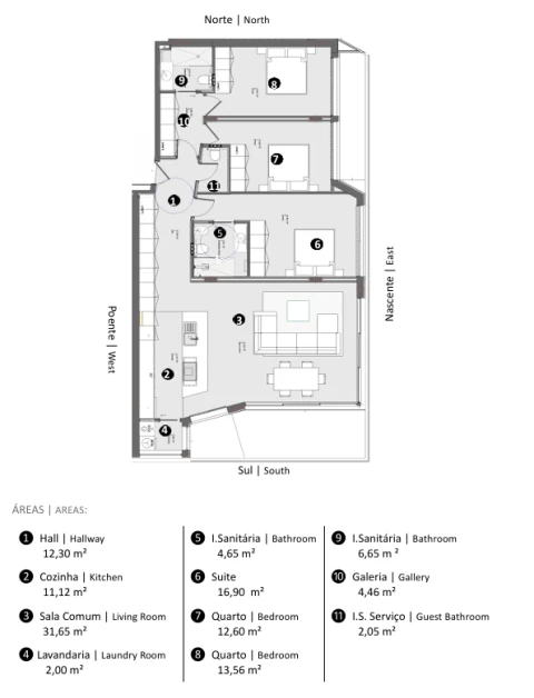 Apartamento T3 para Venda em Santa Maria Maior e Monserrate e Meadela