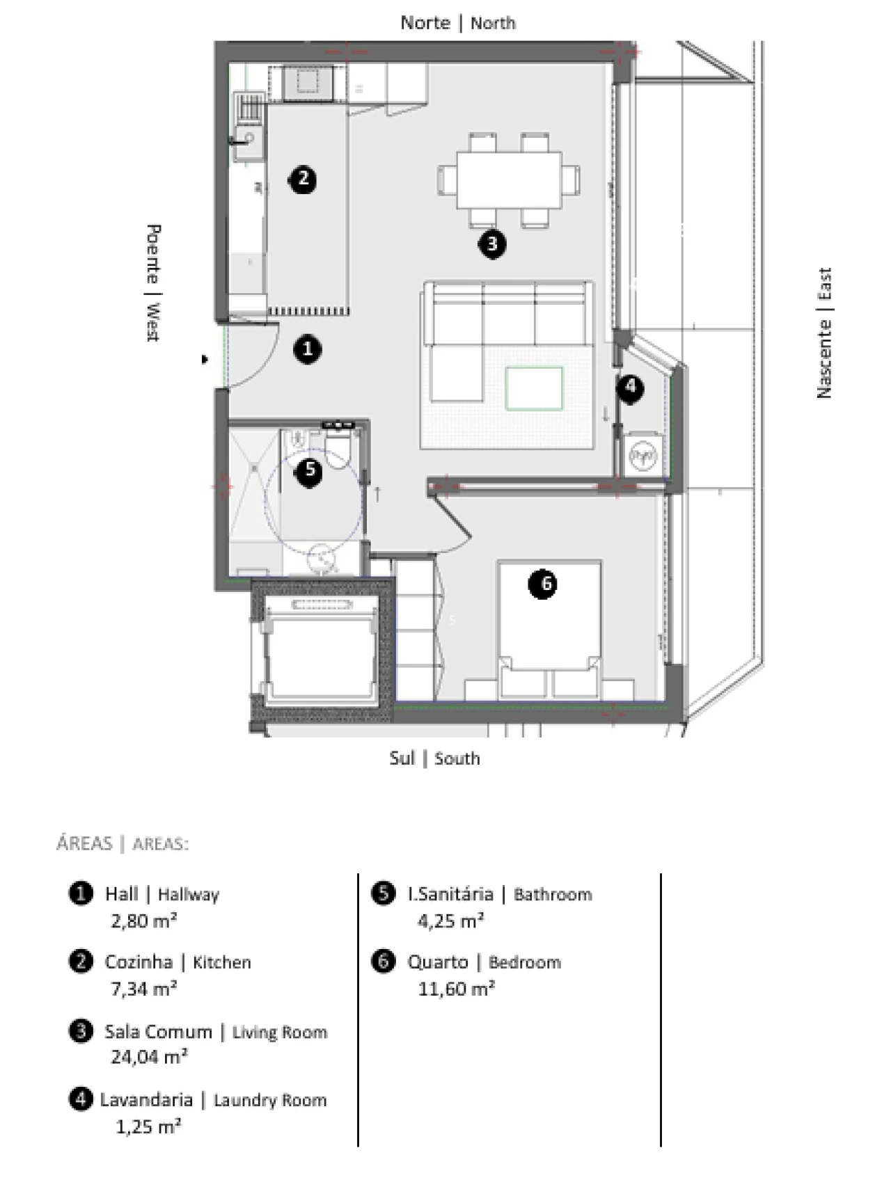 Apartamento T1 para Venda em Santa Maria Maior e Monserrate e Meadela Foto 8