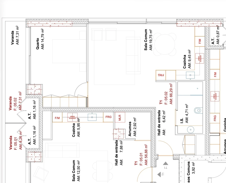 Apartamento T1 para Venda em Ramalde Foto 18