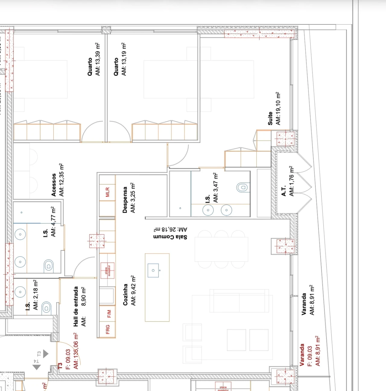Apartamento T3 para Venda em Ramalde Foto 11