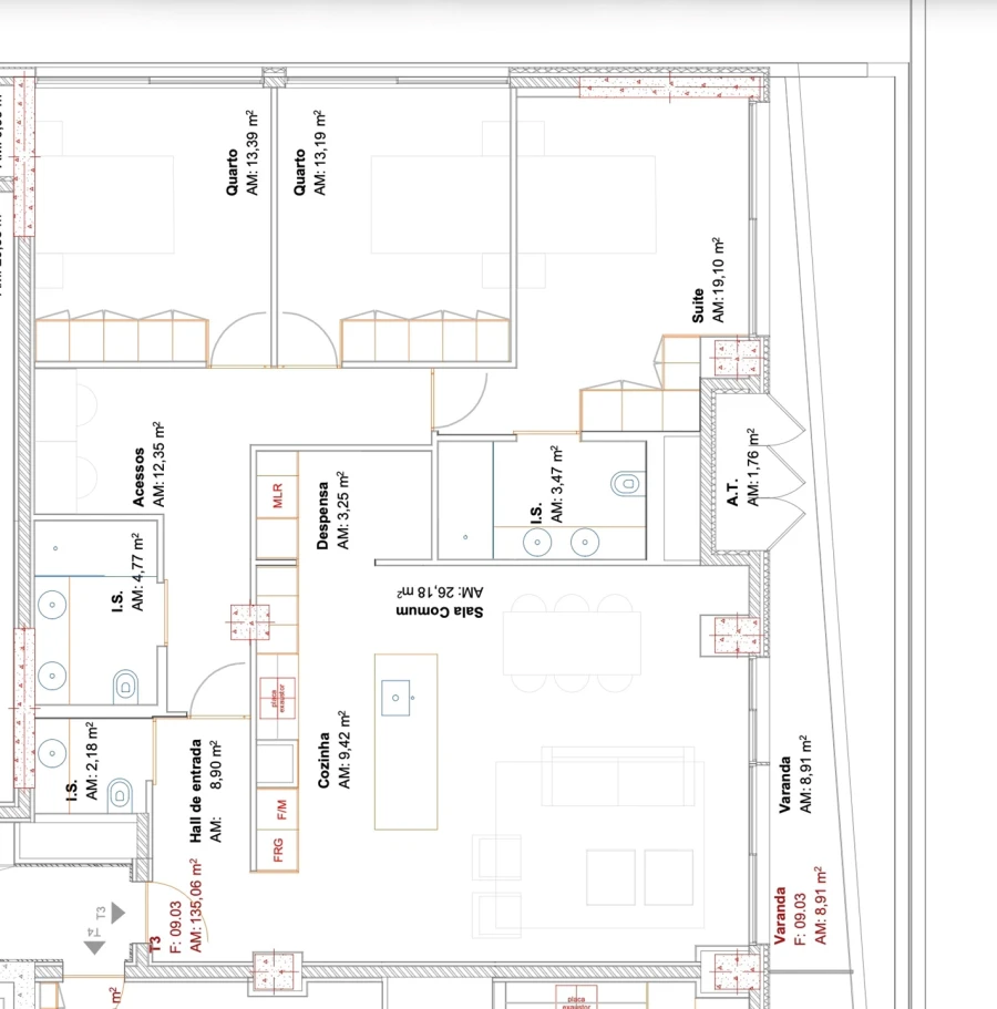 Apartamento T3 para Venda em Ramalde Foto 11