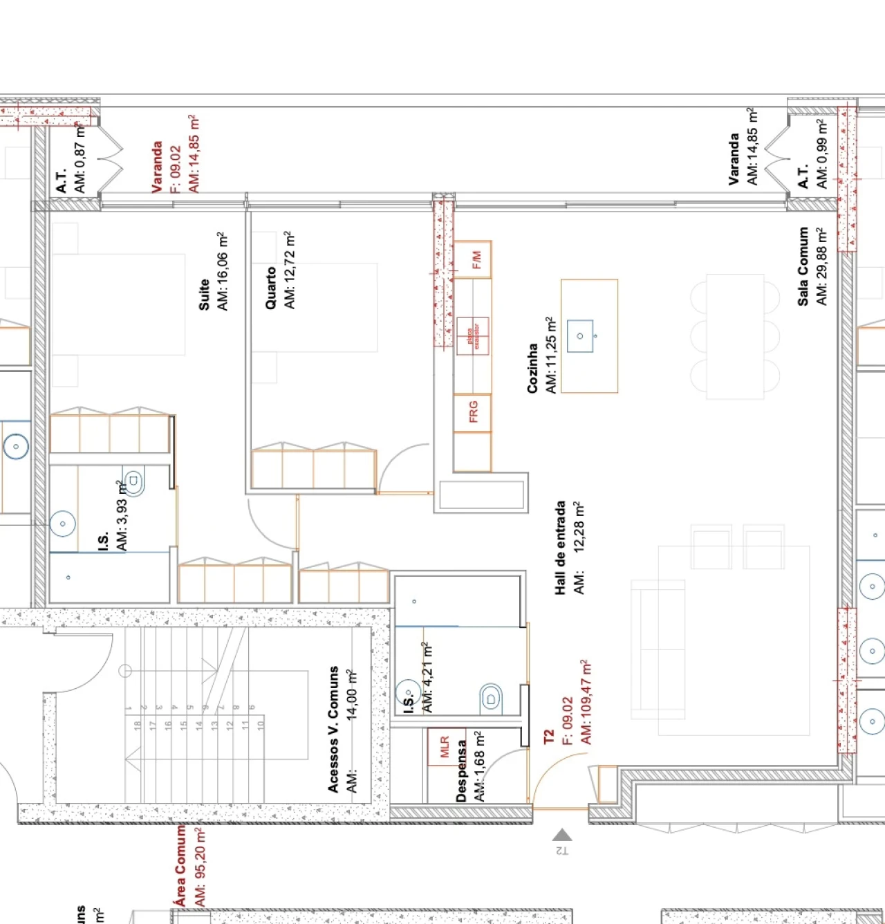 Apartamento T2 para Venda em Ramalde Foto 11
