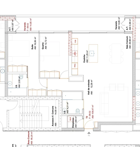 Apartamento T2 para Venda em Ramalde