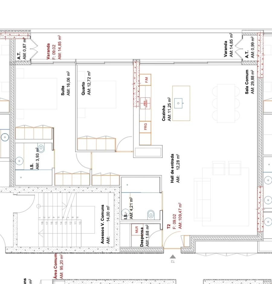 Apartamento T2 para Venda em Ramalde Foto 11