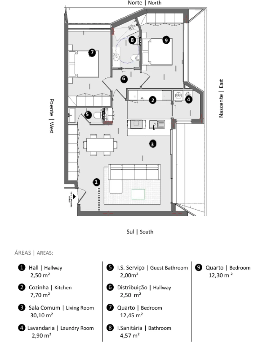 Apartamento T2 para Venda em Santa Maria Maior e Monserrate e Meadela Foto 11