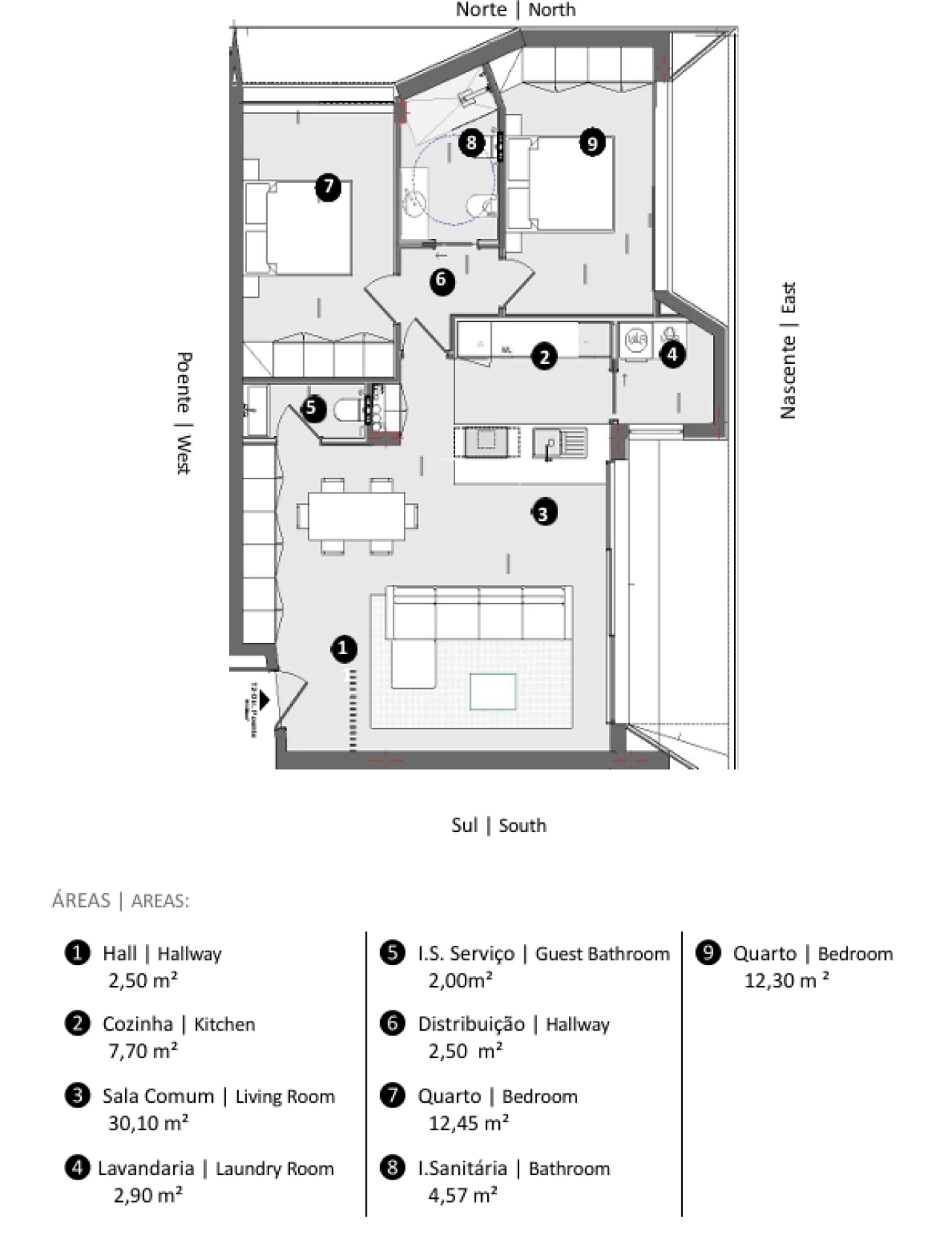 Apartamento T2 para Venda em Santa Maria Maior e Monserrate e Meadela Foto 11