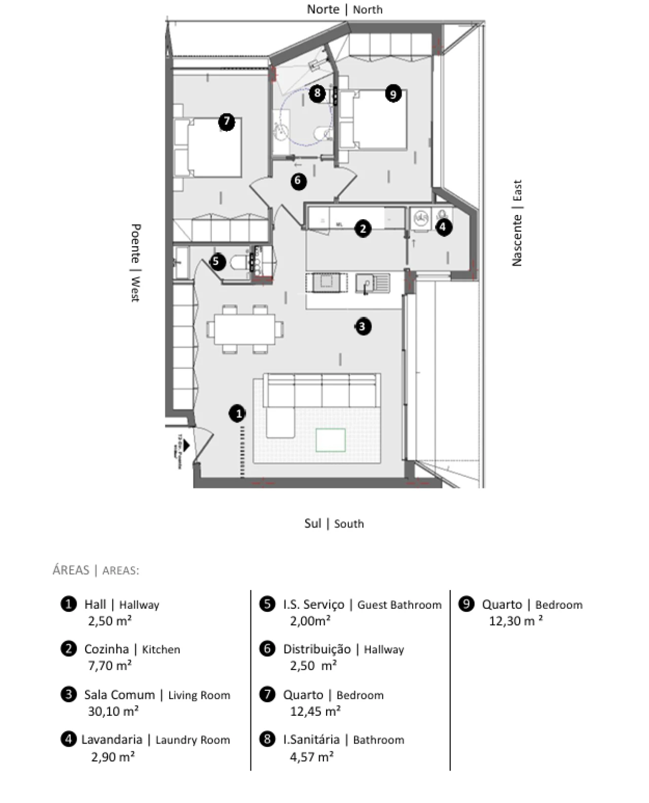 Apartamento T2 para Venda em Santa Maria Maior e Monserrate e Meadela Foto 10