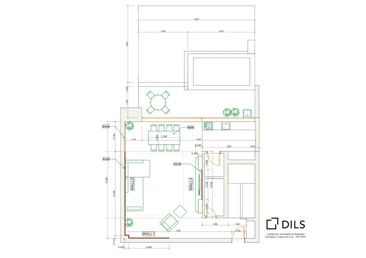 Apartamento T3 para Venda em Cascais e Estoril Planta 1