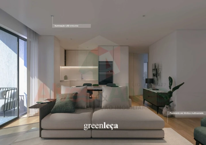 Apartamento T2 para Venda em Custóias, Leça do Balio e Guifões