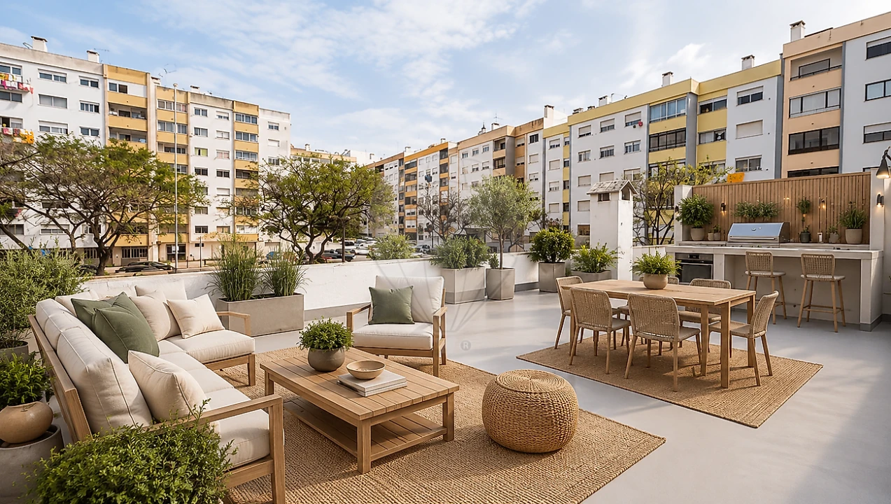 Apartamento T3 para Venda em Massamá e Monte Abraão Foto 33