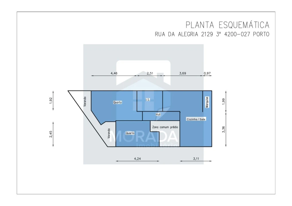 Apartamento T2 para Venda em Paranhos Foto 12