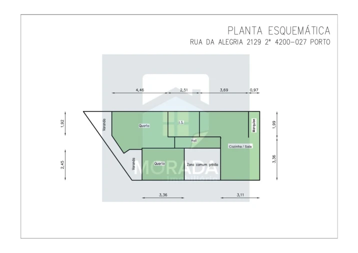 Apartamento T2 para Venda em Paranhos Foto 14