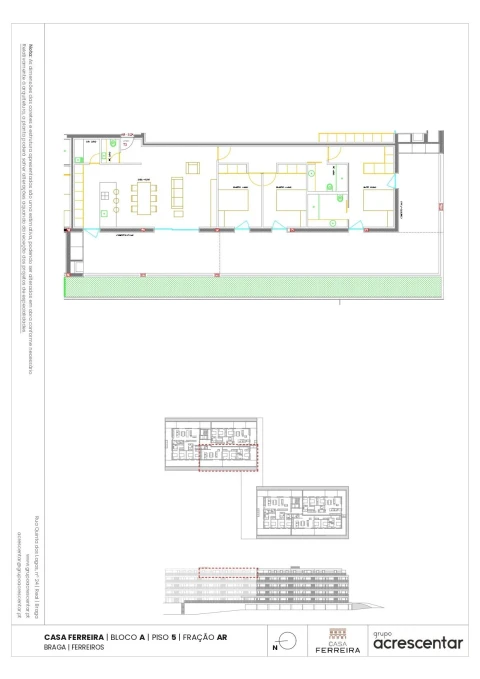 Apartamento T3 para Venda em Ferreiros e Gondizalves
