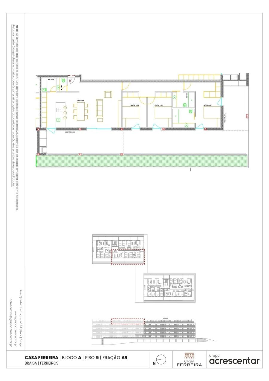 Apartamento T3 para Venda em Ferreiros e Gondizalves Foto 26