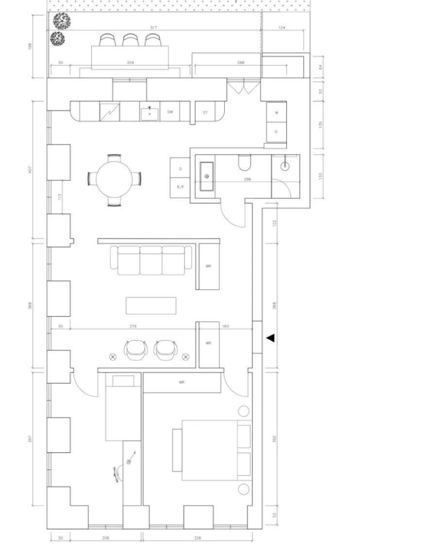 Apartamento T2 para Venda em Alcantara Planta 1