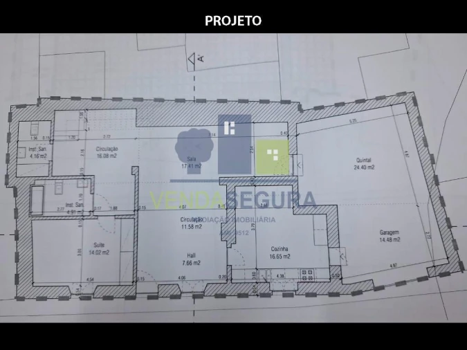 Moradia T3 para Venda em Santo Agostinho e São João Baptista e Santo Amador Planta 2