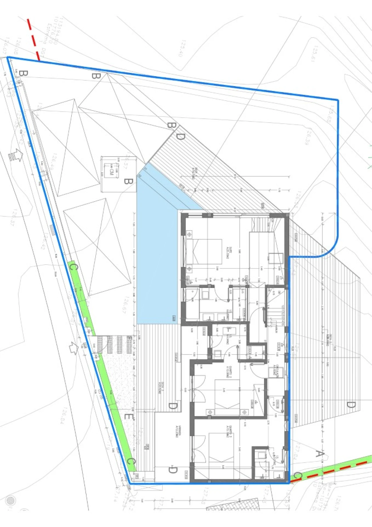 Moradia T4 para Venda em Alcabideche Planta 4