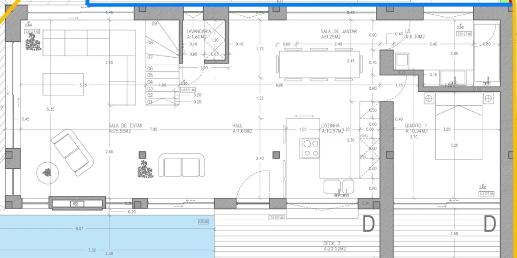 Moradia T4 para Venda em Alcabideche Planta 1