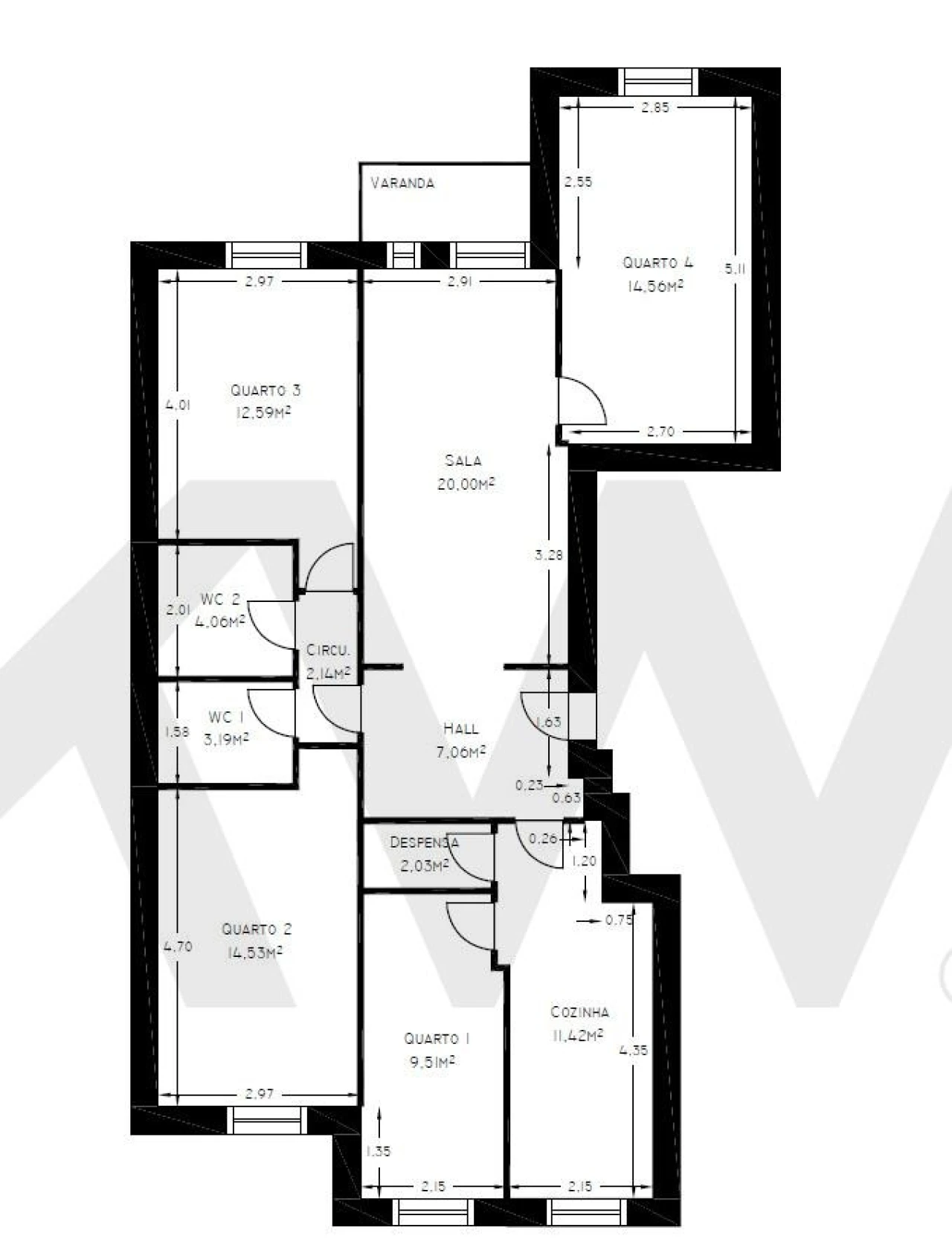 Apartamento T4 para Venda em Subportela, Deocriste e Portela Susã Foto 29