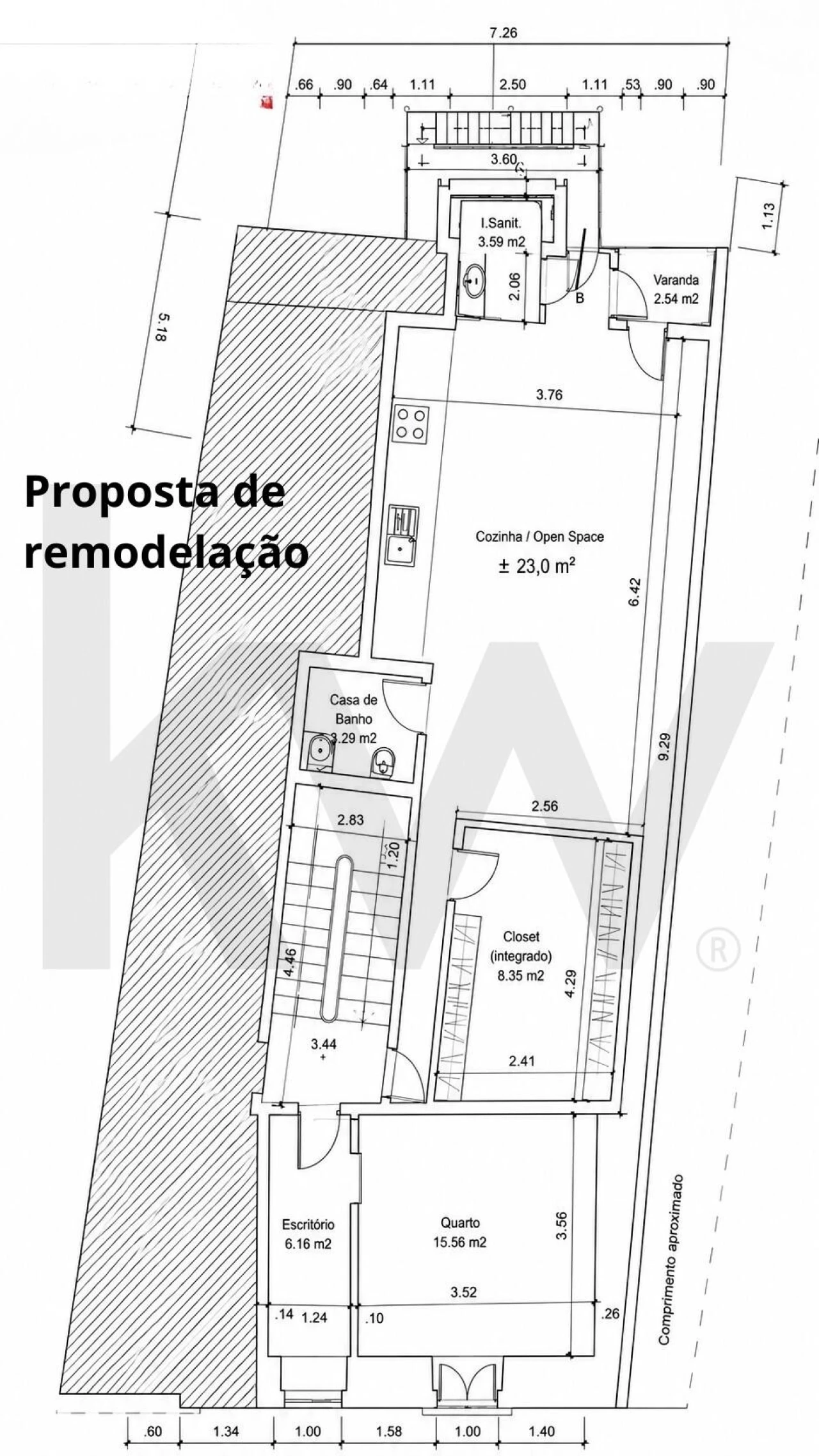 Apartamento T1 para Venda em Campo de Ourique Foto 13