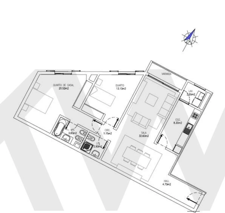 Apartamento T2 para Venda em Caniço Foto 37