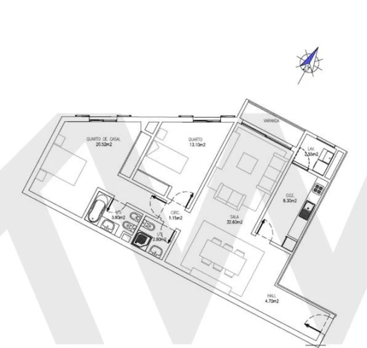 Apartamento T2 para Venda em Caniço Foto 37