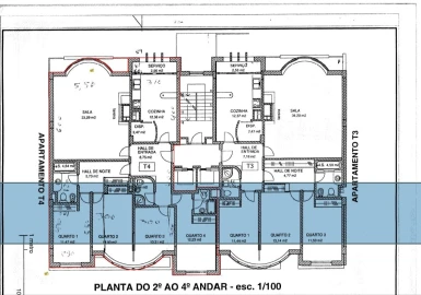Apartamento T4 para Venda em Setubal (São Sebastião)