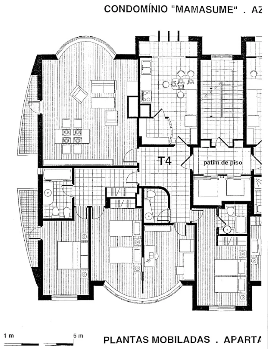 Apartamento T4 para Venda em Setubal (São Sebastião) Planta 1