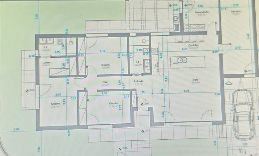Moradia T3 para Venda em Fernao Ferro Planta 1